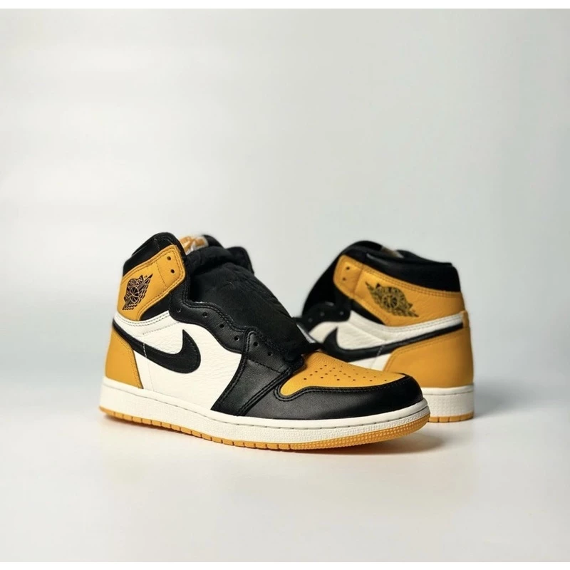 AIR JORDAN 1 HIGH OG YELLOW TOE TAXI thumbnail 7