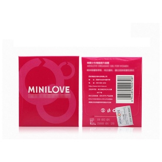 เจลผู้หญิง minilove ขนาด 1.5 ml (Orgasmic Gel) ,เจลหล่อลื่น *ไม่ระบุชื่อสินค้า