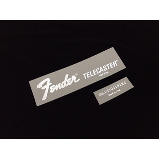 โลโก้หัวกีต้าร์ Fender Telecaster Custom Shop John 5 Signature [Silver Metallic]