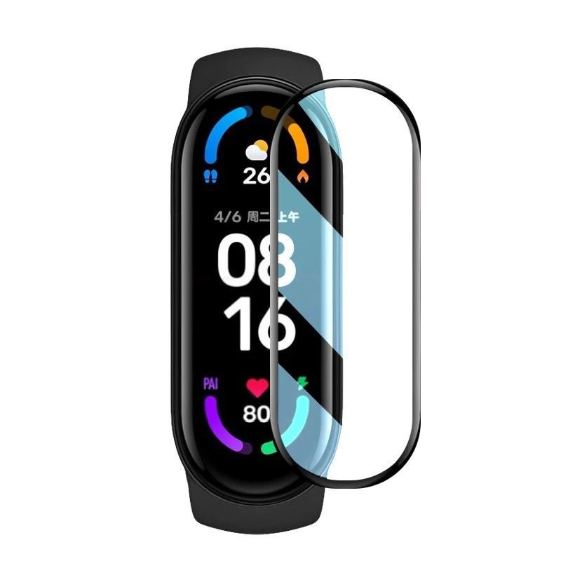 🔥Explosion Model Mi Band 6 ฟิล์มกันรอยรุ่น 6nfc ฟิล์มนิรภัย Smart 5 ฟิล์ม mi6 เต็มจอครอบคลุมหกรุ่น