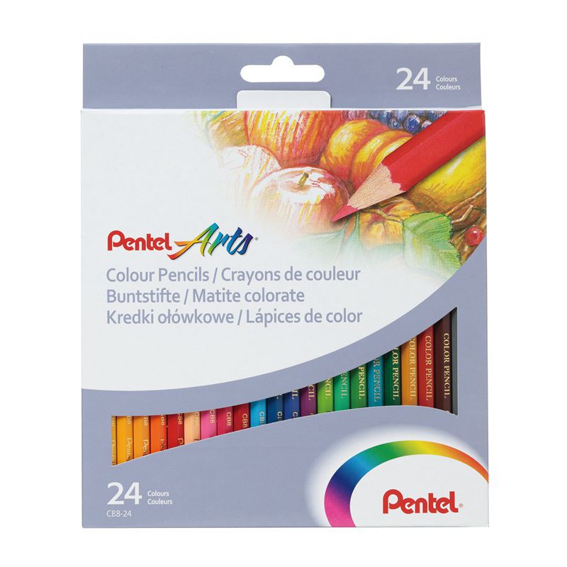 ดินสอสี 24 สี CB8-24U