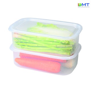 DMT กล่องไมโครเวฟ ถนอมอาหาร 3.5ลิตร (สีใส) แพ็ค 6 ใบ