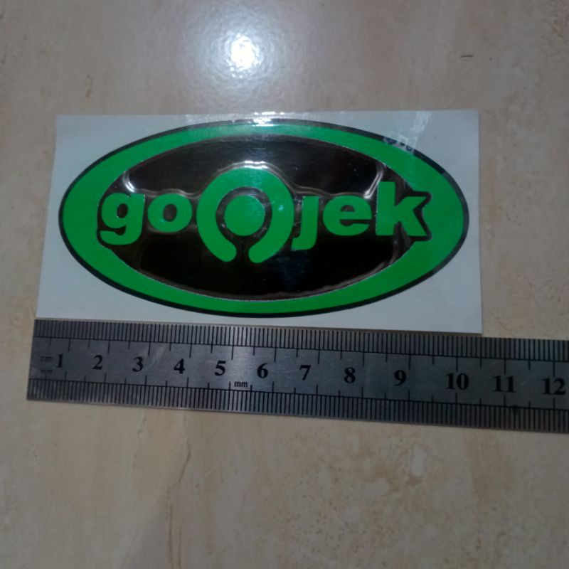 Gojek Sticker, สติ๊กเกอร์ตัด gojek, สติ๊กเกอร์ตัดโลโก้ gojek 1 ชิ้น