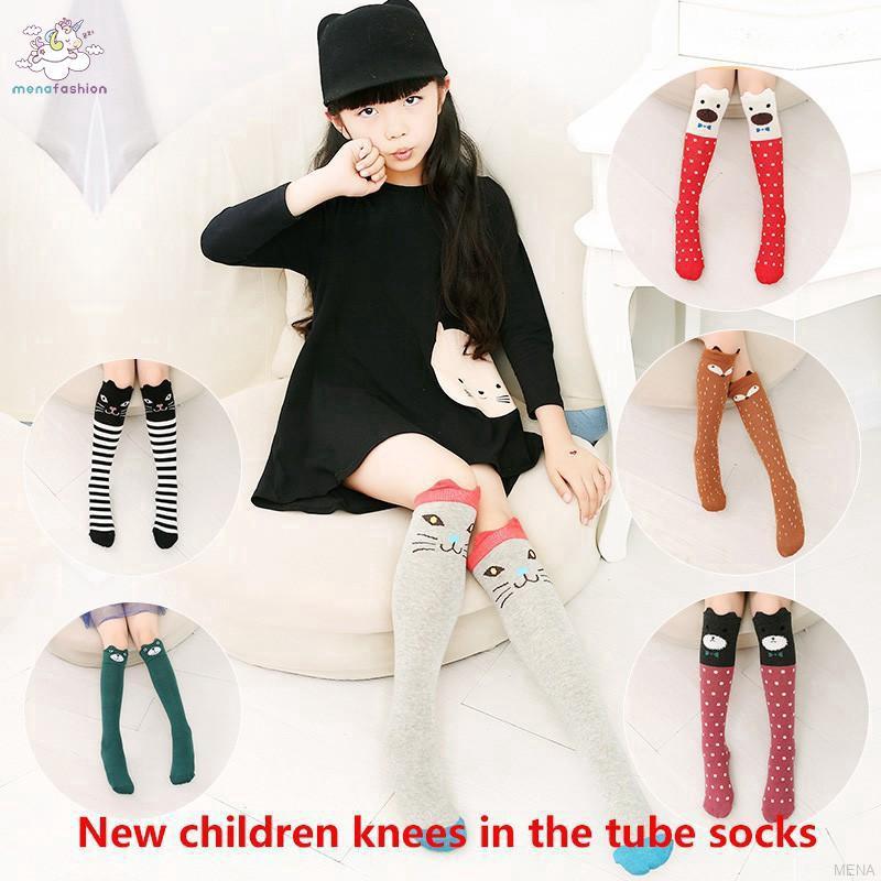 🌹โค้ด BABE30 ลด 30% 🌹Cute Cartoon Cotton Kids Socks