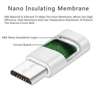 【12 รูปแบบ ABS】Type-C to Micro USB to Ligh to Type C to Micro อะแดปเตอร์ เข้ากันได้กับตัวแปลง Android ซิงค์ข้อมูล สายชาร์จ เชื่อมต่อ