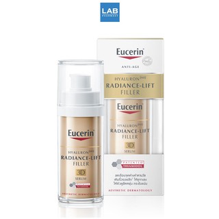 Eucerin Hyaluron (HD) Radiance-Lift Filler 3D Serum 30 ml. - ซีรั่มลดเลือนจุดด่างดำตามวัย เติมริ้วรอยลึก ให้ดูจางลง