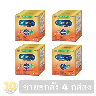 (เงินคืน 15% 15CCBSEPW3 )Enfagrow A+ MIND PRO (3) 2’-FL เอนฟาโกร ขนาด 1,575 กรัม (รสจืด) **ขายยกลัง 4 กล่อง**