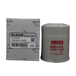 กรองน้ำมันเครื่อง KLEAN FILTER รุ่นรถ NISSAN CEFIRO, TEANA, X-TRAIL (15208-31U00)