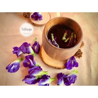 ดอกอัญชันอบแห้ง ปลอดสารเคมี เกรด A ขนาด 40 กรัม และ 100 กรัม Dried Blue Butterfly Pea,| Organic, Natural, Healthy Drink