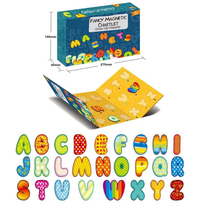 จิ๊กซอว์ตัวต่อแม่เหล็กABC