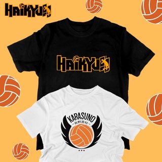 เสื้ออะนิเมะ HAIKYU เสื้อเชิ้ต Tshirt wW%