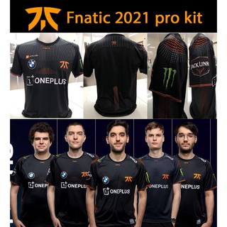 เสื้อ E-sport  DOTA2,LOL,CS:GO  ทีม Fnatic ปี 2021