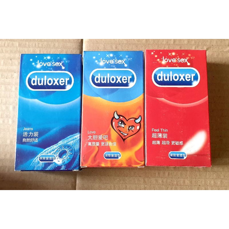 Duloxer ของแท้ เยลลี่ถุงยาง คละรส คละสี 1 กล่องมี 6 ชิ้น