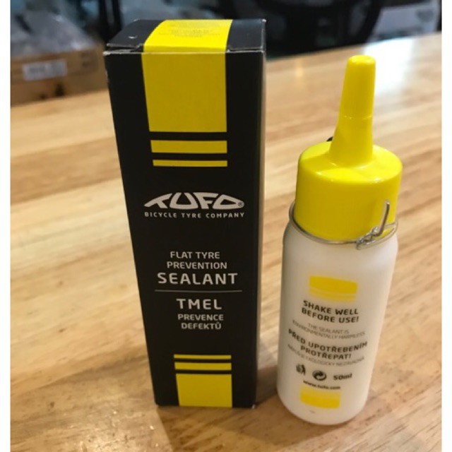 น้ำยา Tufo Standard Sealant 50ml for Tubular (ป้องกันยางรั่วยางฮาล์ฟ) เติมก่อนรั่ว กล่องสีเหลือง