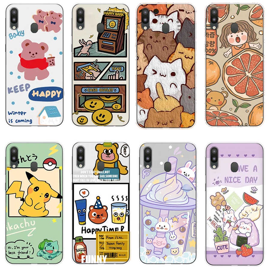 Samsung Galaxy M20 M30 m31 M31S เคส TPU นิ่ม ซิลิโคน ป้องกัน เคสโทรศัพท์