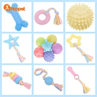 ของเล่นหมา ของเล่นเชือก หมาเล็ก สุนัขกลาง Dog Toy, Rubber Toy พลาสเทล