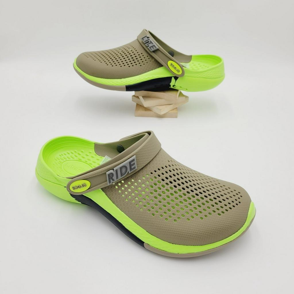 รองเท้าลำลองแฟชั่น สไตล์ Crocs LiteRide 360 Ombre Marbled Clog