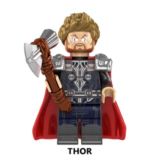 ฟิกเกอร์ Thor Odinson Minifigures Superheroes Thor Love and Thunder ของเล่นสําหรับเด็ก