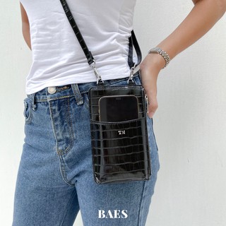 ไม่ปั๊มชื่อ! Phone Holder Slim Bag กระเป๋าใส่โทรศัพท์มือถือและบัตร