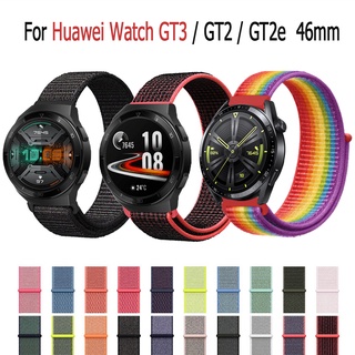 Huawei Watch GT 3 46mm Strap Huawei GT 2e  22 มม สายไนล่อนสายรัดข้อมือสำหรับ Huawei GT 2 2e 46มม สายนาฬิกา