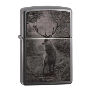 Zippo ไฟแช็กรุ่น 49059 Deer Design ของแท้ รับประกันตลอดชีวิต นำเข้าและจำหน่ายโดยตัวแทนจำหน่าย