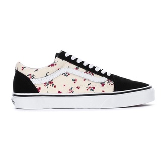 VANS UA Old Skool (Ditsy Floral) Classic White / True White // แวนส์แท้ Vansลายดอกไม้ โอลสคูล รองเท้าผ้าใบ