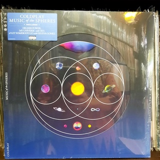 Vinyl LP แผ่นเสียงสากล Coldplay - Music of the Spheres ( LP New) ผลิตปี 2021