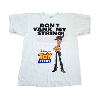 เสื้อยืดผ้าฝ้ายพิมพ์ลายขายดี WOODY - TOY STORY UNISEX Cotton 100% เสื้อยืด เสื้อลายการ์ตูน