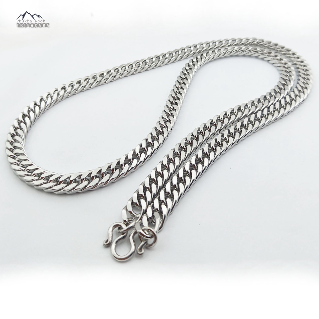 B05 ลายโซ่ HIPHOP ขนาด 8-13 มม.ฮิปฮอป สร้อยคอ ห้อยพระ สร้อยสแตนเลสแท้ สร้อยพระ stainless necklace