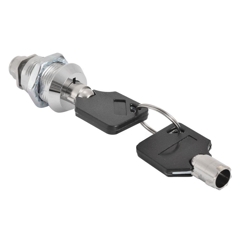 [COD] อุปกรณ์ล็อกตู้เสื้อผ้า ตู้เซฟ ขนาด 16 20 25 30 มม. 2 คีย์ DIY - รูปที่ 7