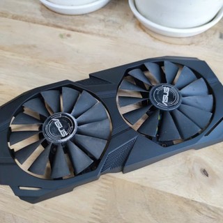 โครงพร้อม บอดี้ พร้อม พัดลม สำหรับ ซ่อมแซม การ์ดจอ รุ่น ASUS RX580 8G