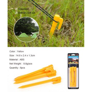 สมอบก Naturehike Tent Stake ABS plastic (รับประกันของแท้ศูนย์ไทย)