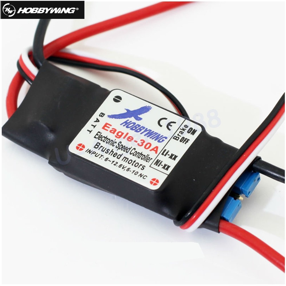 สปีด eagle 30A - 2สาย ใช้ไฟ 2-3เซล (7.4v-11.1v) ใส่เครื่องบิน 2ช่อง 2CH Speedอุปกรณ์ทำเครื่องบิน