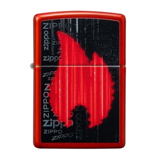 Zippo ไฟแช็กรุ่น 49584 Zippo Flame ของแท้ รับประกันตลอดชีวิต นำเข้าและจำหน่ายโดยตัวแทนจำหน่าย