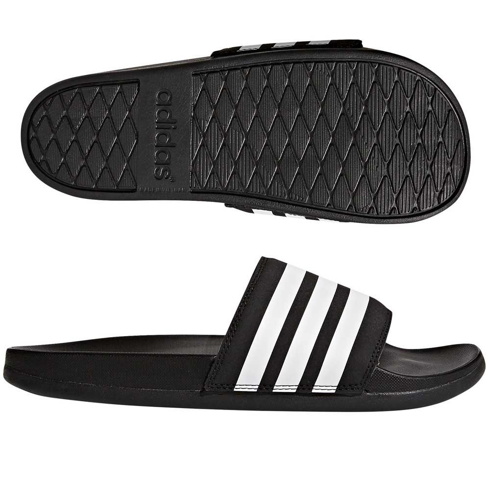 Adidas AP9966 Adilette Cloudfoam Plus Stripes Slides