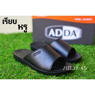 SIZE35-45 ADDA รองเท้าแตะผู้ชาย รุ่น7F13-M สีดำ