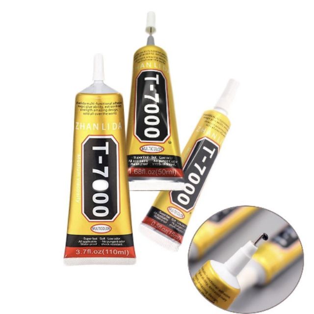 กาว - T-7000 (50ml) กาวเอนกประสงค์ (เนื้อกาวสีดำ)