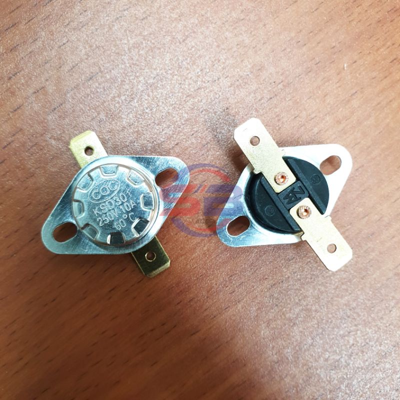 THERMOSTAT KSD301 250V 10A 60C DEGREE / 60°ค (3ชิ้น)