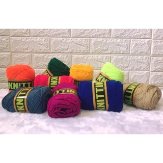 ไหมพรมอีเกิ้ล ไหมพรมตรานก 4 ply (เลื่อนรูปดูชาร์ตสี มีบริการเก็บเงินปลายทาง)