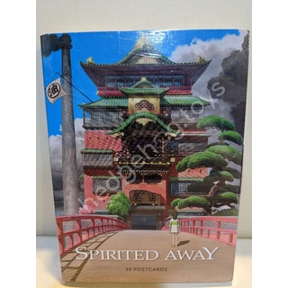 พร้อมส่ง โปสการ์ด Spirited Away - Studio Ghibli 30 Postcards Postcard ของแท้