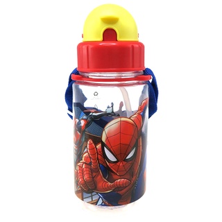 ขวดน้ํา ลาย Spiderman Thwip Tritan พร้อมหลอดดูด (350 มล.)