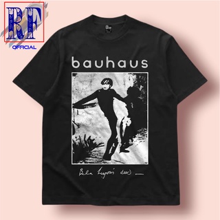 เสื้อยืดโอเวอร์ไซส์เสื้อยืด Bauhaus BAND - BELA LUGOSIS DEAD | เสื้อยืด PUNK ROCK | เสื้อยืด สีดํา สําหรับผู้ชายS-3XL