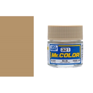 สีสูตรทินเนอร์ Mr.Color C321 LIGHT BROWN (มิสเตอร์คัลเลอร์)