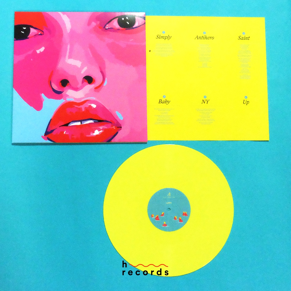 (ส่งฟรี) แผ่นเสียง ADOY - her EP (Limited 12" Yellow Vinyl)