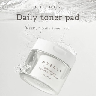 ꒰พร้อมส่ง꒱ NEEDLY Daily Toner Pad นีดลี่ โทนเนอร์ แบบ แผ่น 60แผ่น - โทนเนอ แพด