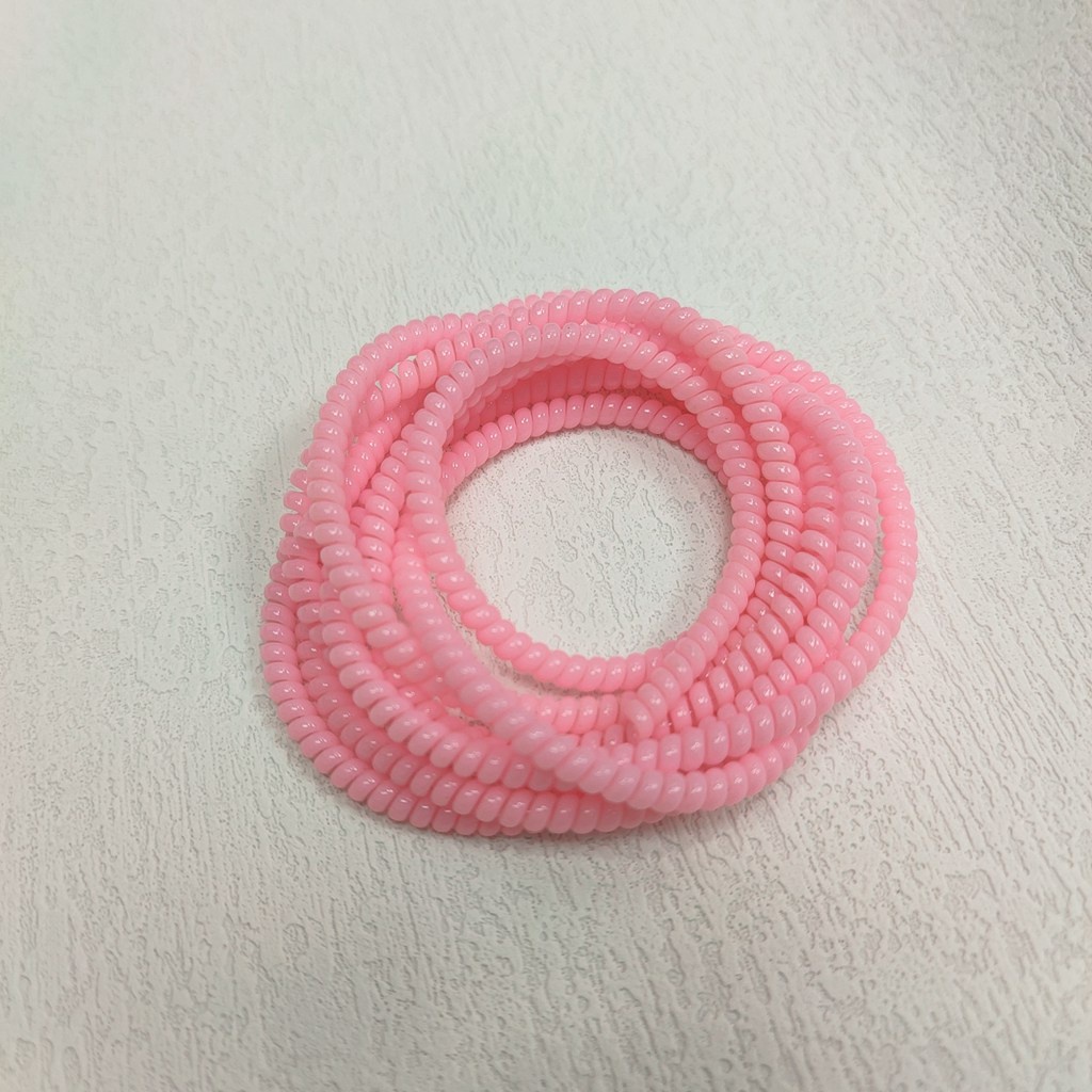 ตัวถนอมสายชาร์จ USB TPU แบบเกลียว หลากสี DIY - รูปที่ 4