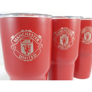 แก้วYETเก็บความร้อนความเย็นลายMANCHESTERสีแดงด้านเลเซอร์สวยทนไม่ลอกขนาด30ออนซ์ราคา259฿✅รับฟรียางรองแก้ว1ชิ้นมูลค่า29฿คับ