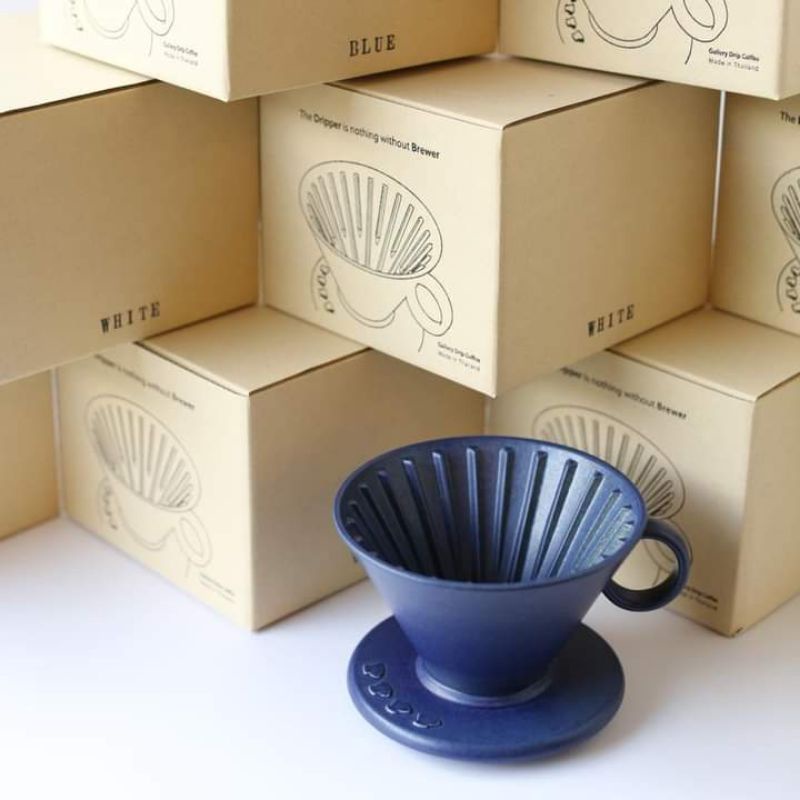 *รับโค้ดเงินคืน* Gallery Drip Coffee dripper ดริปเปอร์ v.3 สีน้ำเงิน