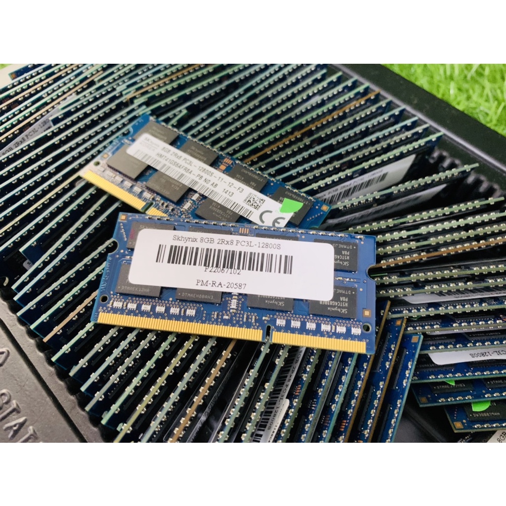 RAM แรมสำหรับ Notebook DDR3 โปรโมชั่นพิเศษ ถูกกว่าที่ไหนๆ Skhynix 8GB 2Rx8 PC3L-12800S สินค้ามีประกัน
