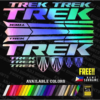 Trek ชุดกรอบจักรยาน Decals สติกเกอร์ Mtb พิเศษสีไวนิล